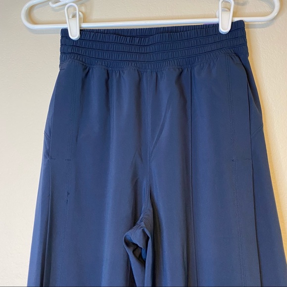 LULULEMON Iron Blue Wanderer Culotte pants 2 - Picture 2 of 13